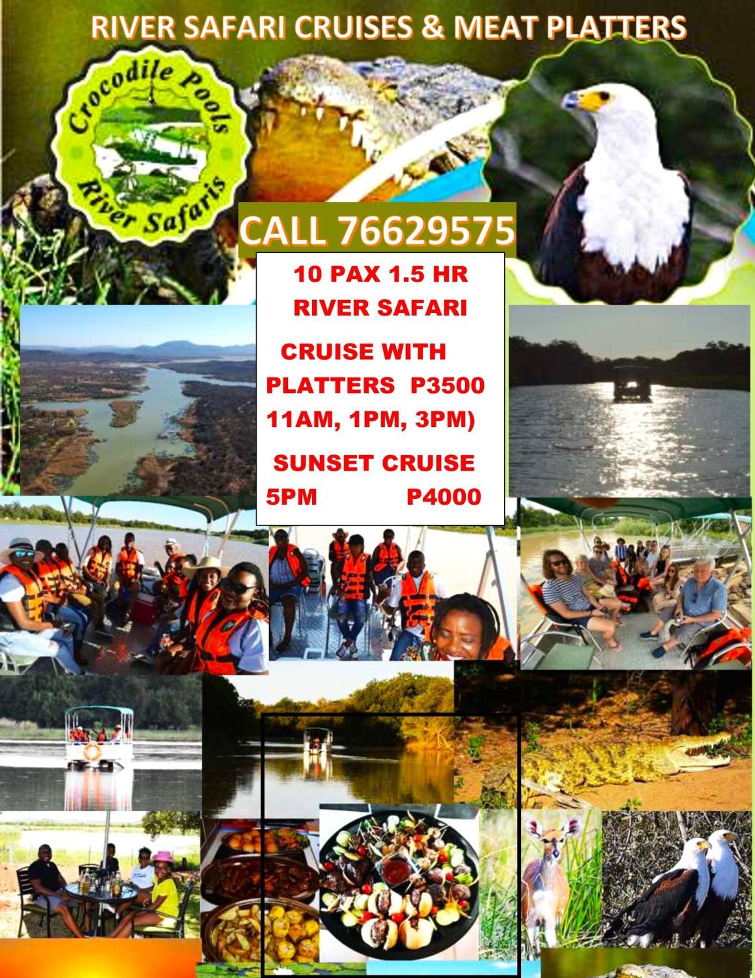 Crocodile Pools River Safaris Gaborone Exterior photo